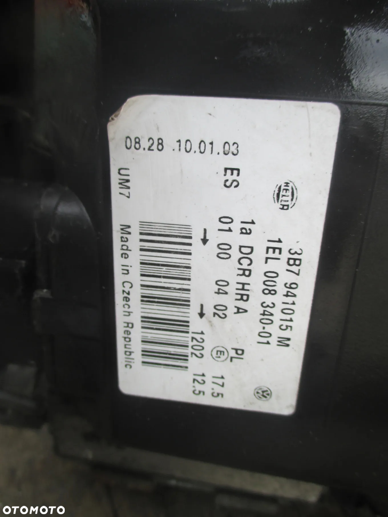 lampa lewa VW Passat B5 lift Xenon Hella Europa - 5