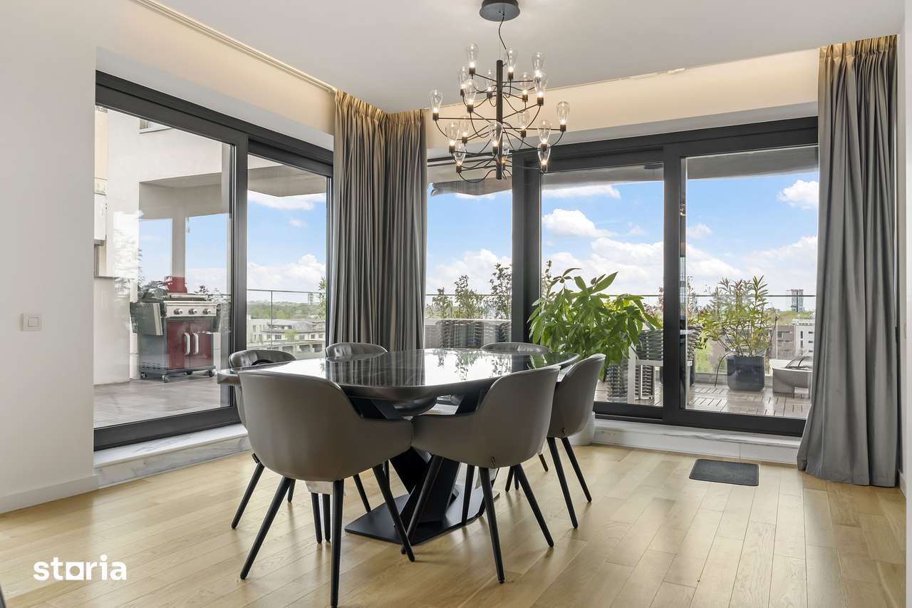 Penthouse Duplex | One Herastrau Plaza | Terase spectaculoase — fotografia 1