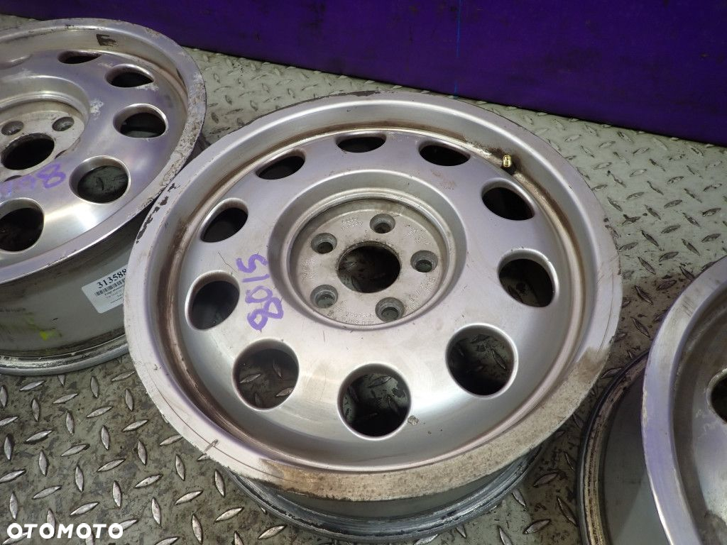 GOLF IV BORA AUDI A3 FELGI ALUMINIOWE R15 15 6J 15H2 5x100 ET38 8L0601025D - 3