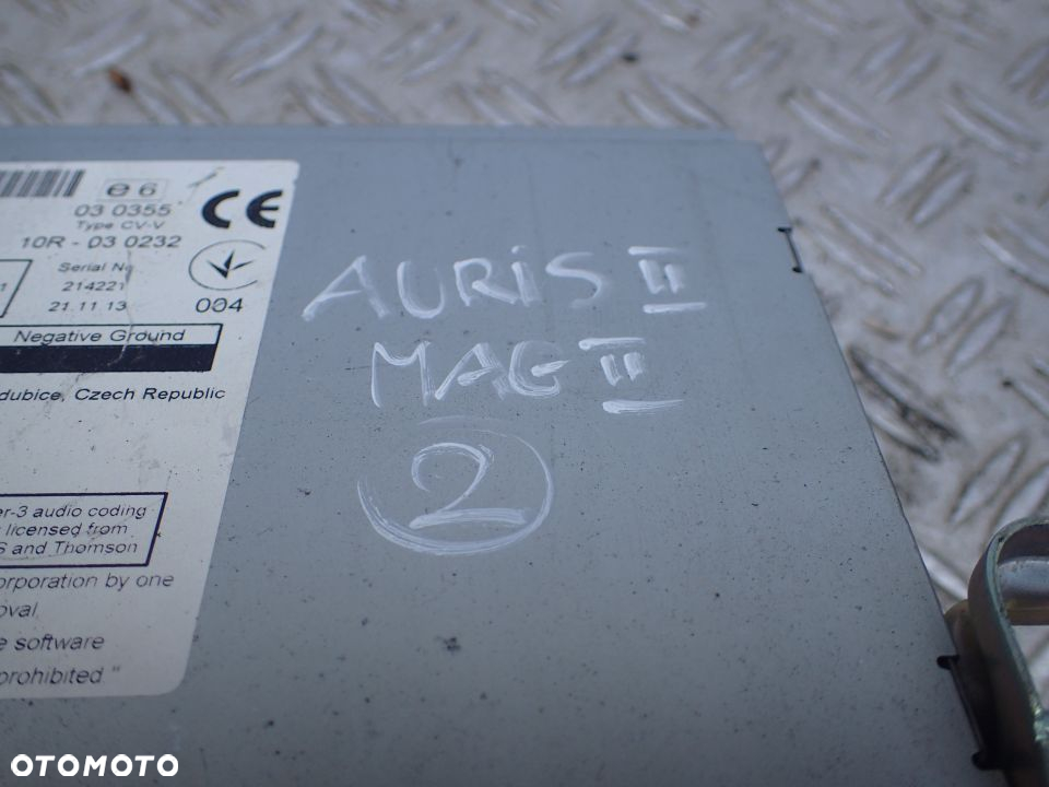 RADIO NAWIGACJA TOYOTA AURIS II 86140-02030 RADOM - 2