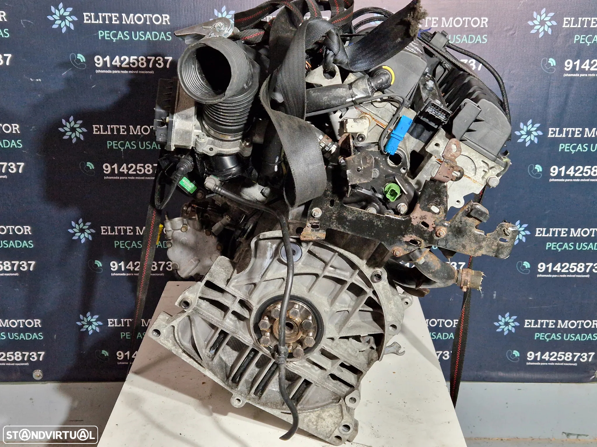 Motor usado RFJ EW10A CITROEN C4 PICASSO 2.0 16V 140CV C5 PEUGEOT 307 407 - 7