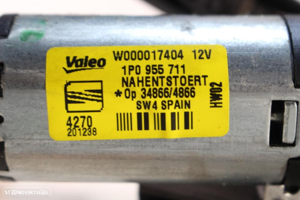 Motor Limpa Vidros Traseiro Seat Leon (1P1)  1P0955711 / Leon 1P / Alt - 6