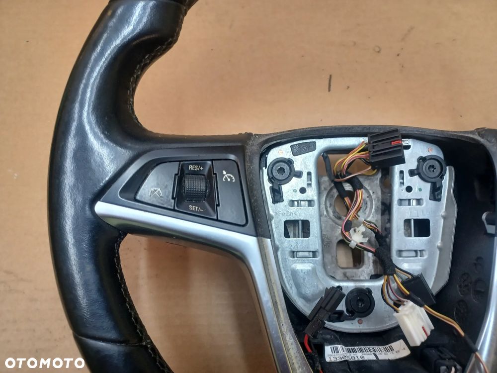 KIEROWNICA SKÓRZANA GRZANA OPEL MERIVA B - 5