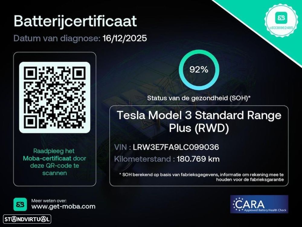 Tesla Model 3 Standard Range Plus RWD - 19
