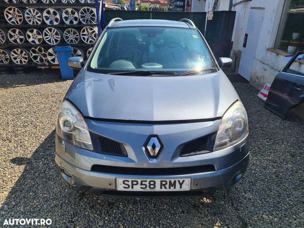 Bara fata Renault Koleos 2008 - 2011 GRI (1015) model cu spalatoare far CRAPATA - 8