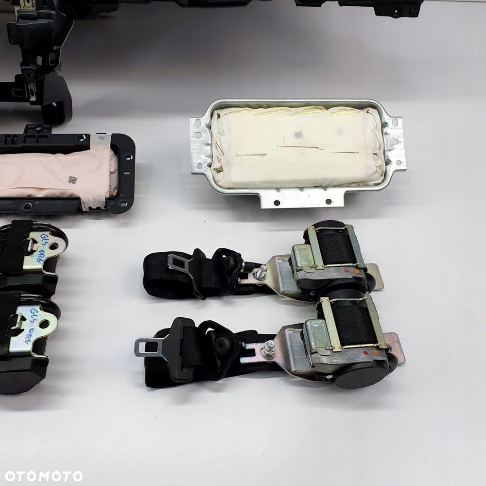 MERCEDES GLS X166 DESKA ROZDZIELCZA KONSOLA KOKPIT PULPIT PODUSZKI AIRBAG AIR BAG PASY KIT SET - 8