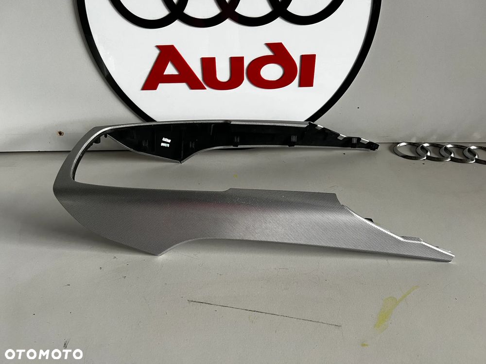 LISTWA DEKOR TUNEL POPIELNICZKA AUDI A6 C7 4G0864261 4G0863273 - 3
