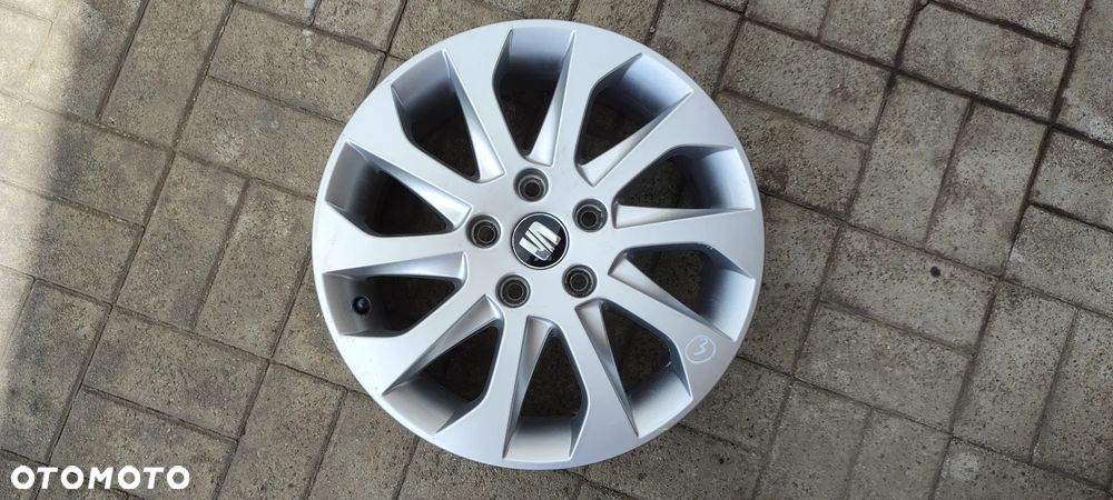 FELGI ALUMNIOWE 5x112 6.5J x16 CALI ET46 fi 57.1  SEAT LEON ALTEA TOLEDO 5F0601025A VW SKODA AUDI KOMPLET 4 SZTUKI - 4