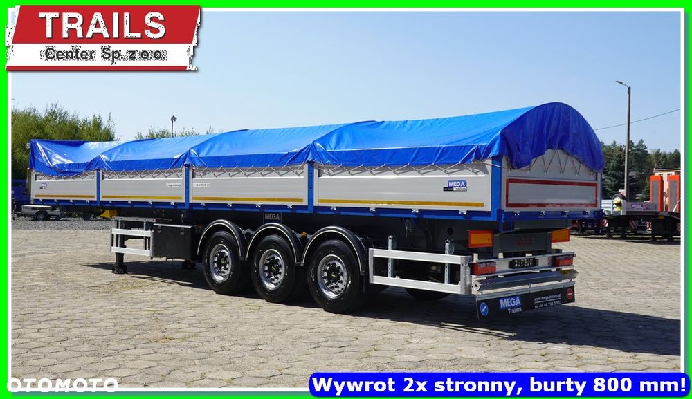 Inny 25m³ obj. wywrot boczny, podłoga gr. 5,0 mm HARDOX 450 !!! - 17