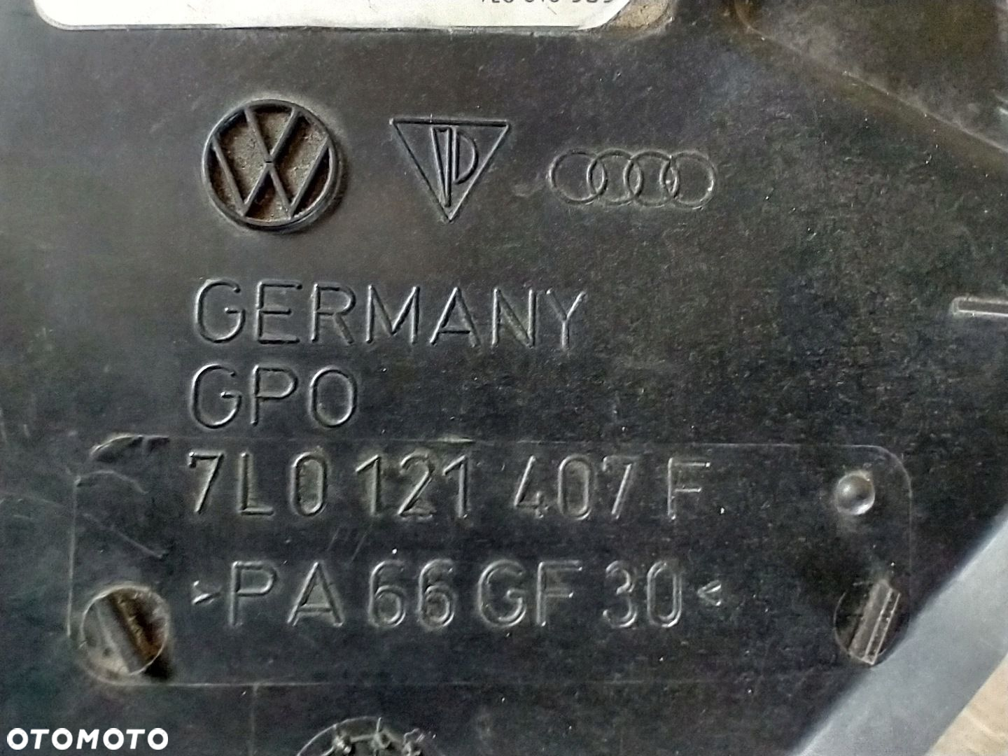 AUDI Q7 4L 3.0 TDI TOUAREG CAYENNE ZBIORNICZEK WYRÓWNAWCZY WODY 7L0121407F - 13