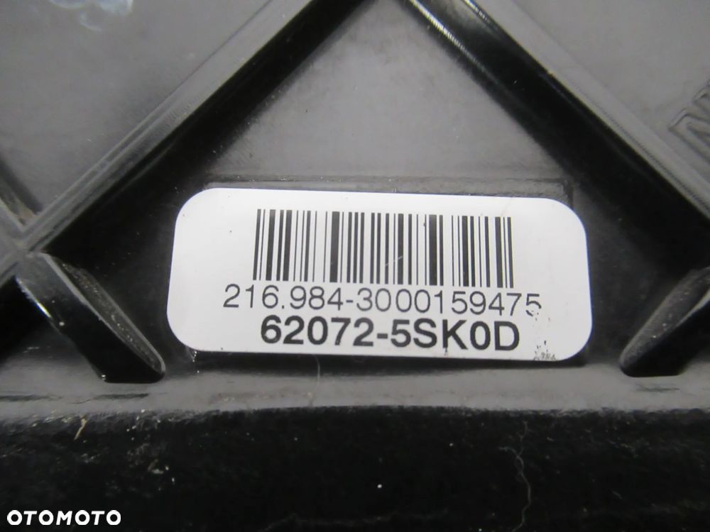 GRILL GRIL ATRAPA NISSAN LEAF II 2 62072-5SK0D 217821-00 2017 - 14
