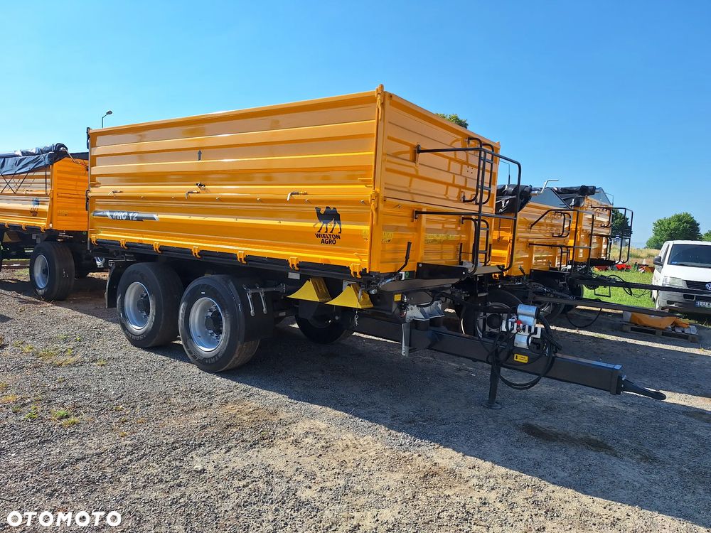 Wielton Przyczepa rolnicza burtowa TANDEM PRC-2/W12, 12 ton, nowa, gwarancja 24 m-ce! - 1