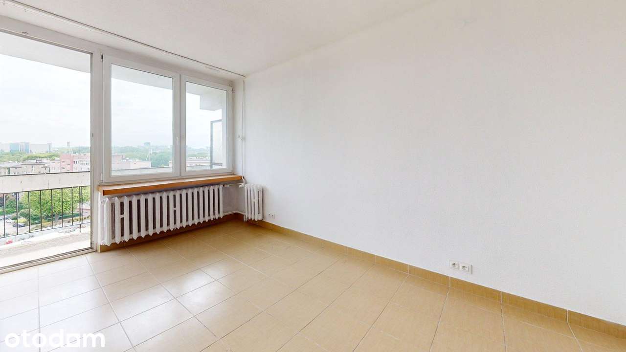 Przestronne 3-pokojowe mieszkanie na Śródmieściu, pow 47,90 m2.
