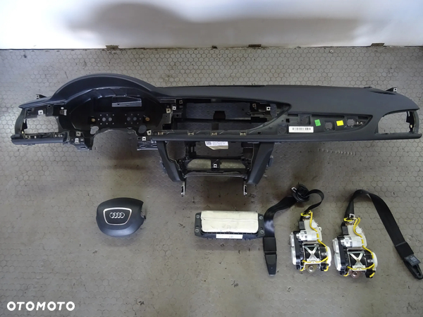 4G1857001B Deska konsola poduszki pasy Audi A6 S6 C7 LIFT czesci