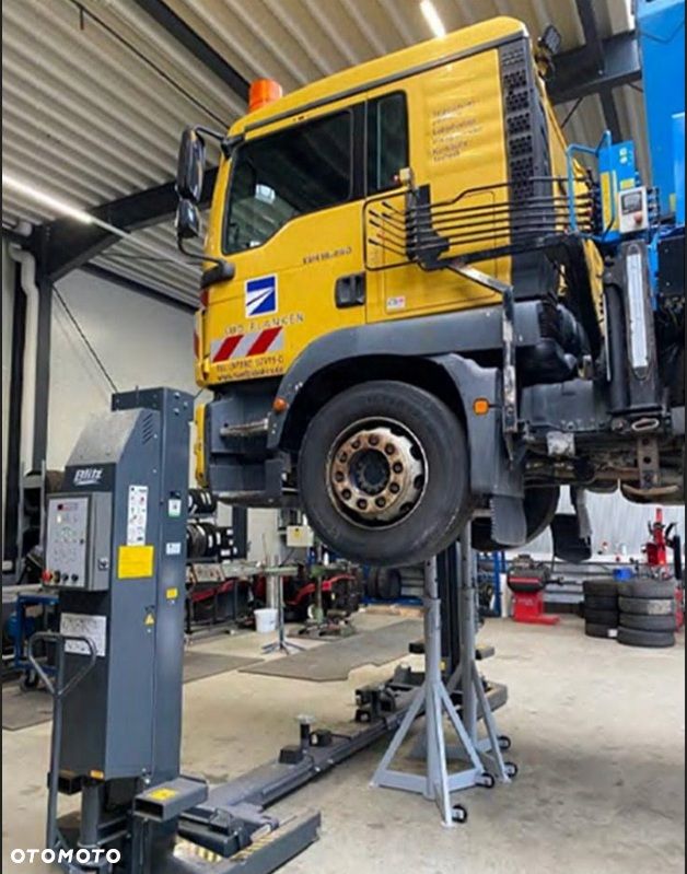 PK8500W NORTEC PRO 8,5T – Mobilny podnośnik kolumnowy do samochodów ciężarowych, autobusów i pojazdów specjalnych (zestaw 4 kolumn) - 9
