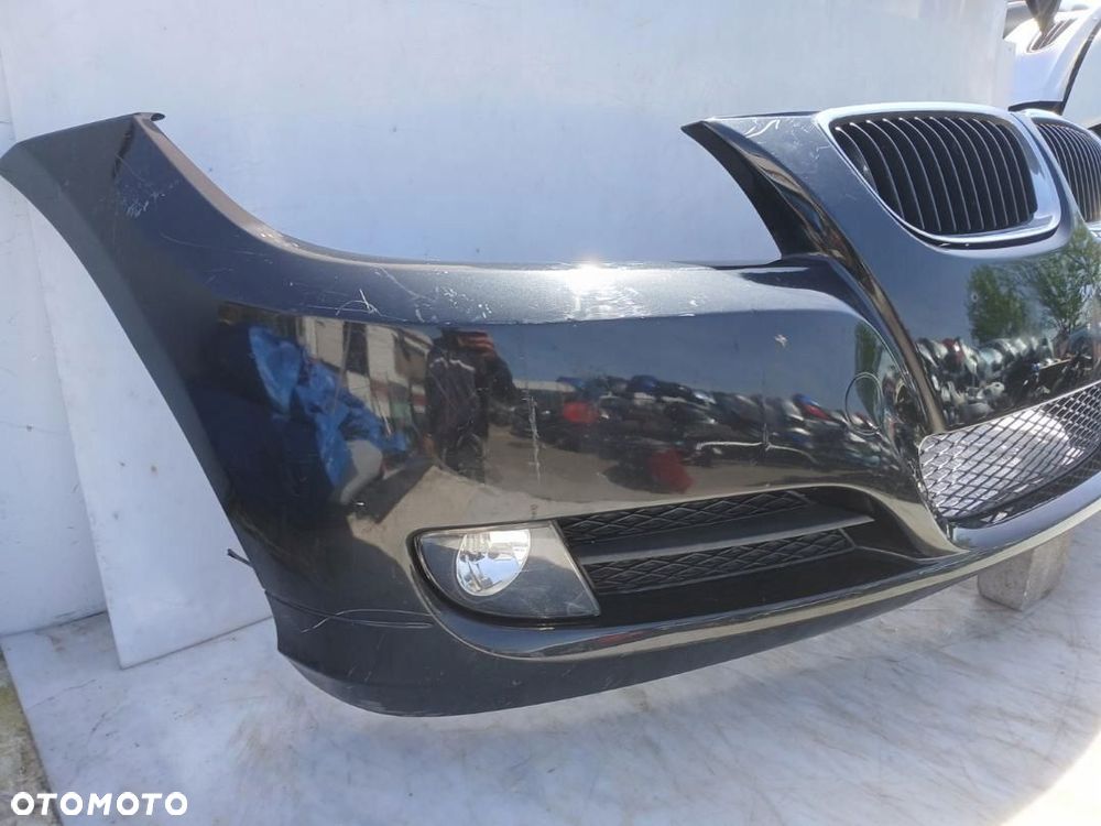 ZDERZAK PRZÓD PRZEDNI BMW 3 E90 E91 LCI LIFT 08-12r. CZARNY 7143745 - 3
