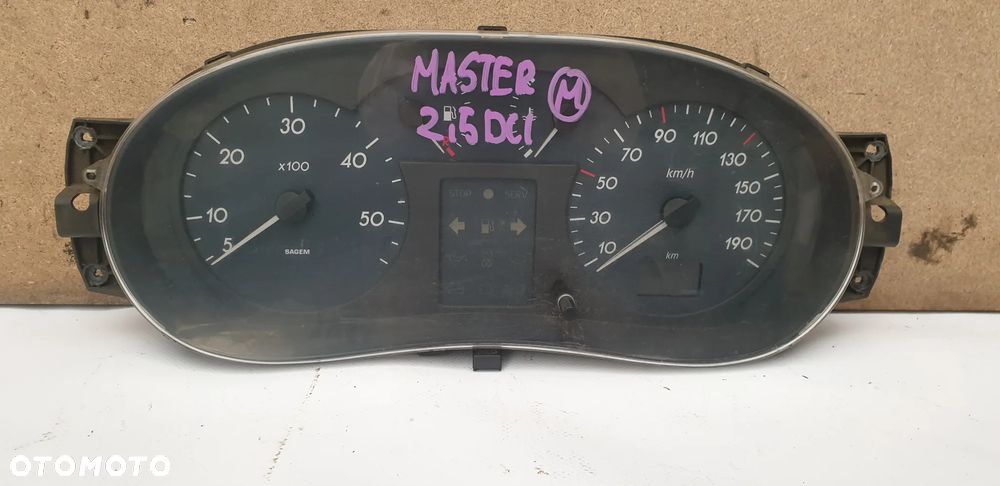 Renault Master II FL 2.5 DCI Licznik Zegary P8200083044B - 1