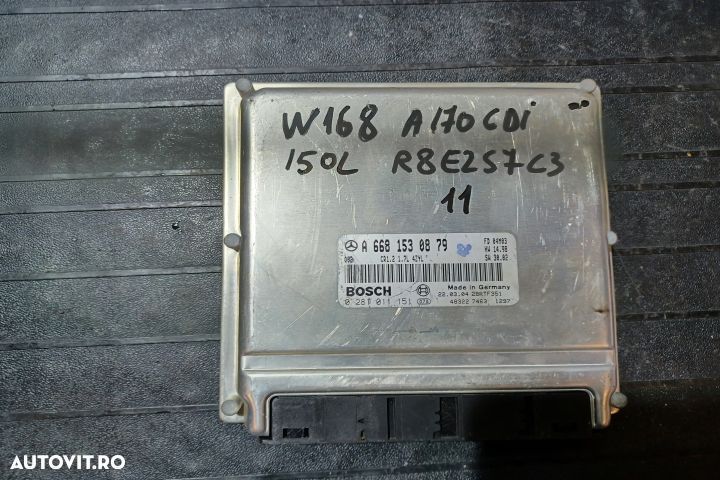 Calculator motor ECU A6681530879 - 170 CDI A6681530879 - 170 CDI Merc - 1