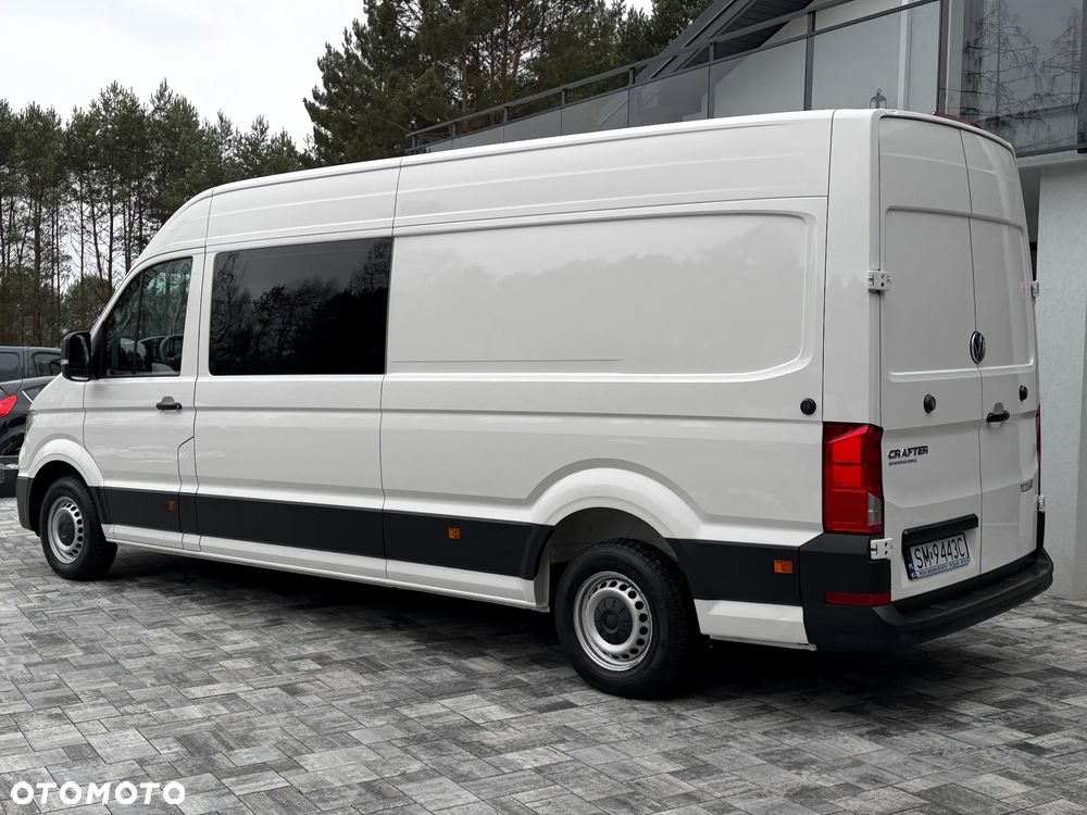 Volkswagen Crafter Brygadowy 7 osób / L4H2 / Oryginalna zabudowa VW / 2.0 TDI 140km / EURO6 / Najbogatsza wersja / FULL LED / Automatyczna skrzynia biegów / FV 23% - 10