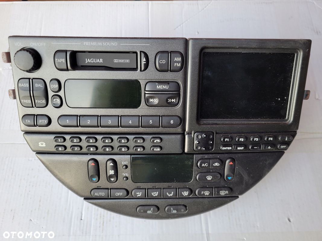 JAGUAR S-TYPE RADIO PANEL NAWIEWU XR8F18K876-AJLGR - 1