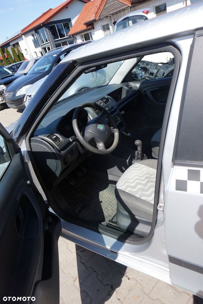 SKODA FABIA II 545 5D HB 2008 9156 1.2 6V BBM 60KM JHN SREBRNY na części - 12