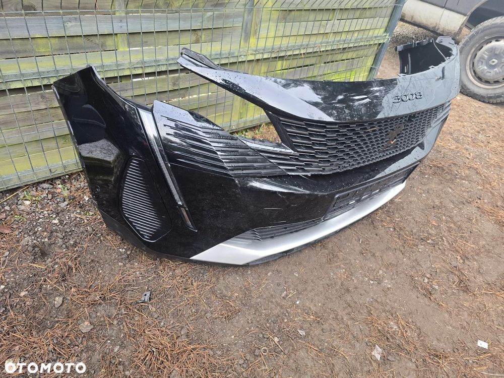 Peugeot 3008 5008 II lift zderzak przód grill - 2
