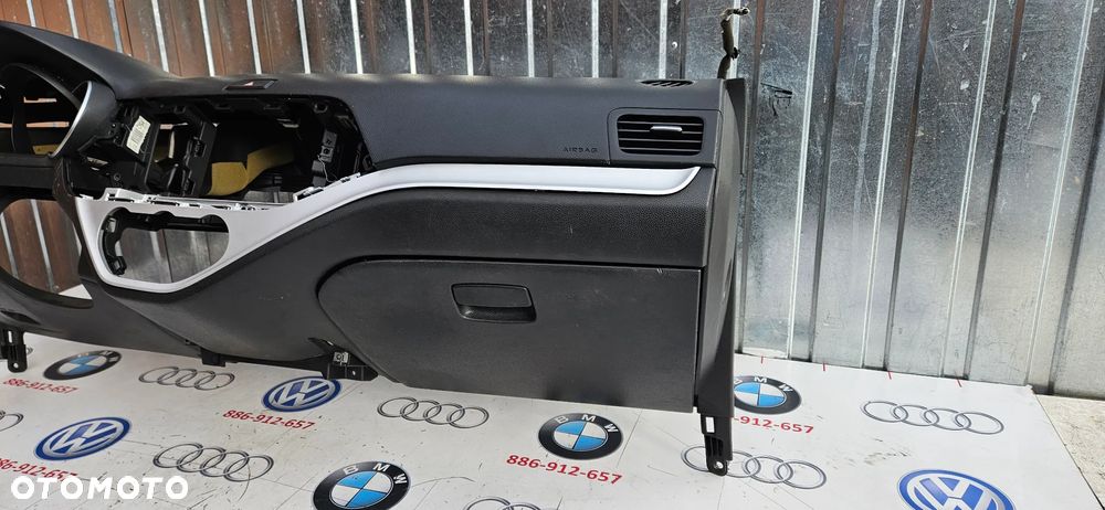 Kia Picanto 2 II 2011- Kokpit Konsola Deska rozdzielcza Poduszka kierowcy pasażera Airbag  NIE REGENEROWANA ORYGINAŁ 569001Y150EQ - 11