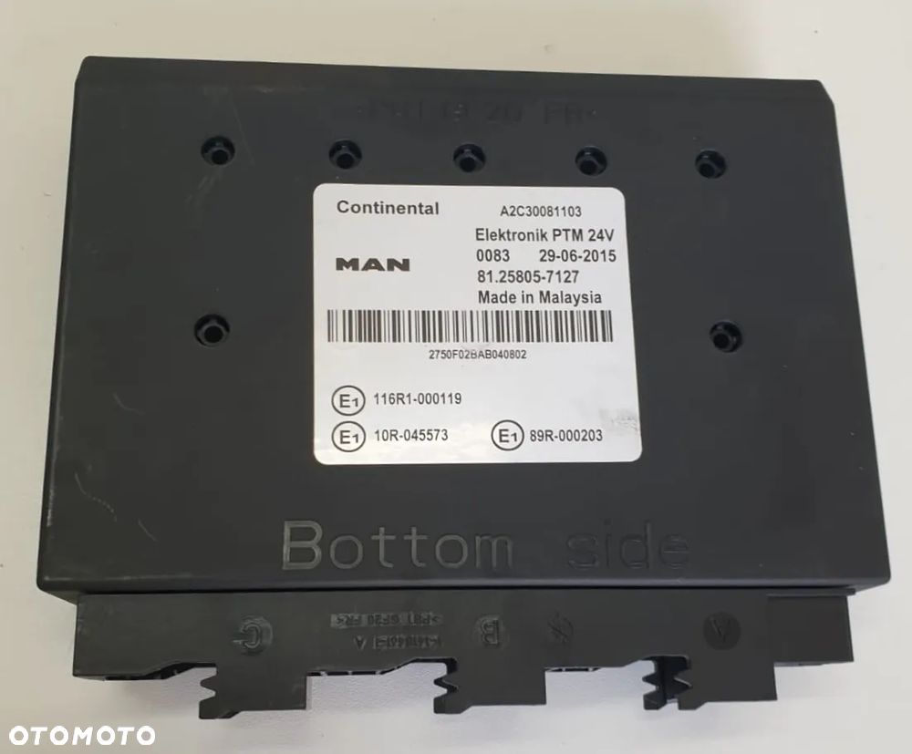 STEROWNIK KOMPUTER PTM MAN TGX 81258057127 - 1