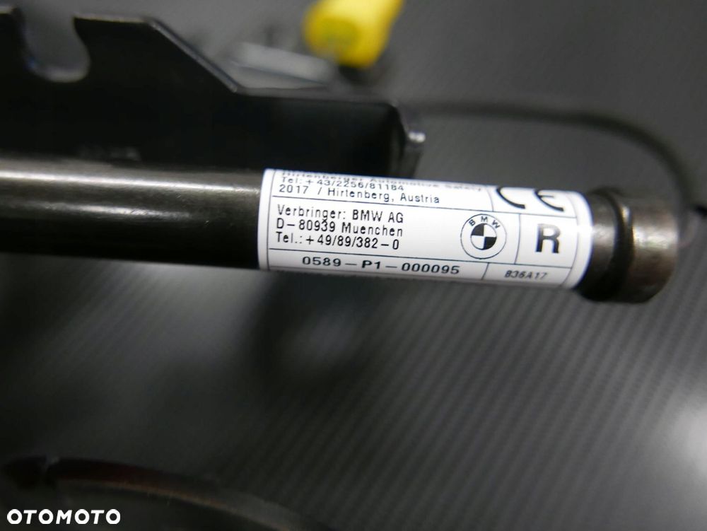 bmw f46 zawias maski prawy nabój pirotechniczny 7348856 7300522 - 8