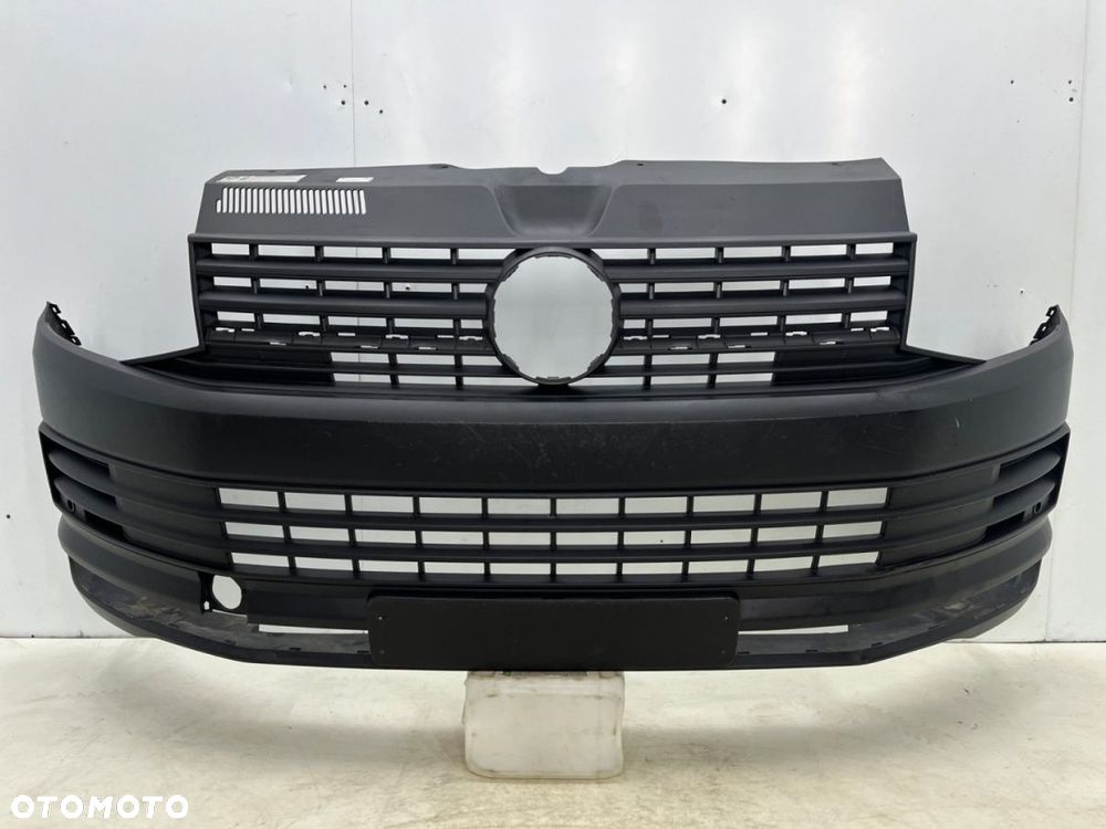 Zderzak przedni VW Transporter Multivan VI T6 15-19r. Przedlift przód PDC 7E0807221D - 1