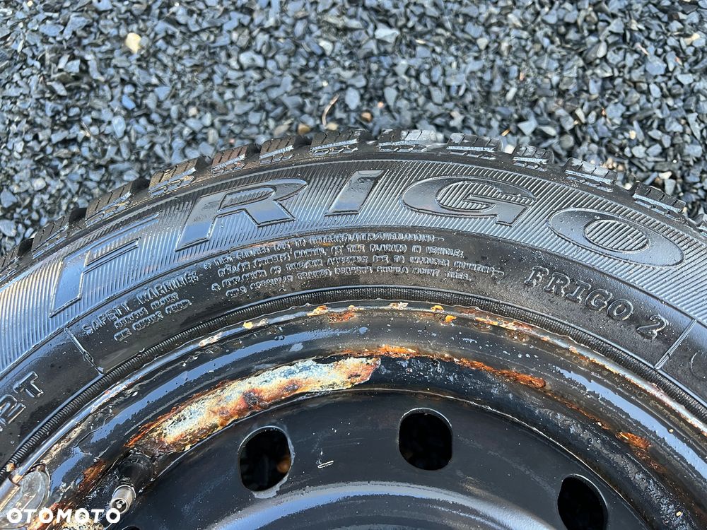 KOŁO R14 4X100 FIAT PUNTO II 175/65R14 ZIMOWE OPONA ZIMOWA DĘBICA FRIGO 2 - 4