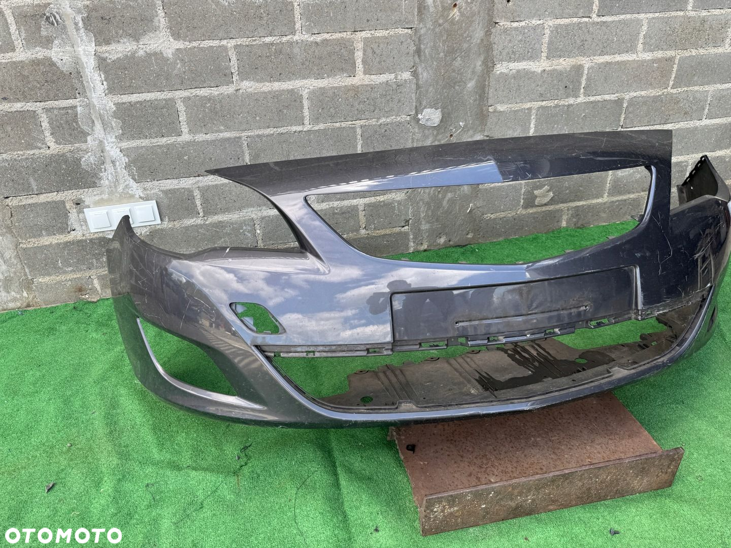OPEL ASTRA J 4 IV 09-12 BEZ DZIUR ZDERZAK PRZEDNI ORG EU - 3