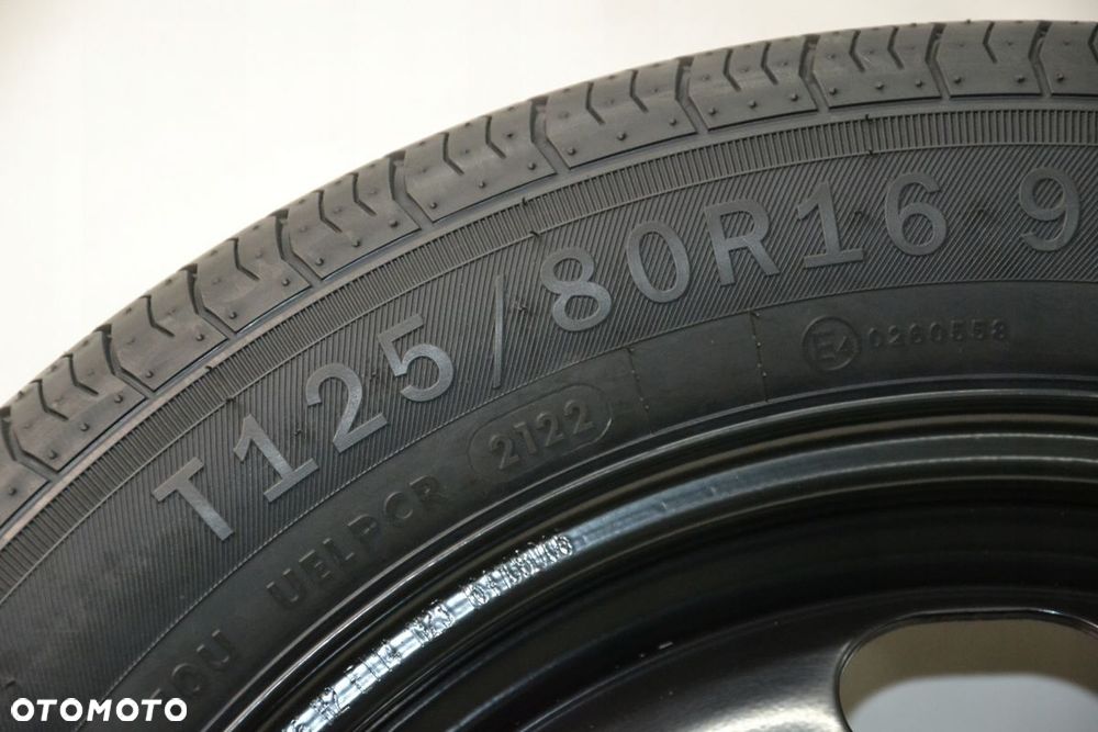 KOŁO DOJAZDOWE R16 TOYOTA COROLLA XI XII NOWE ZESTAW -30% - 4