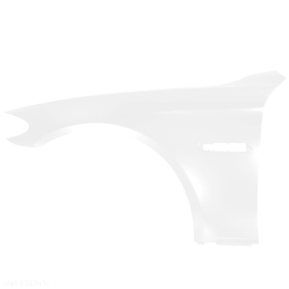 BLU Błotnik BMW 5 F10 F11 300 lewy biały 2010-2017 przód AlpinWeiss - 2