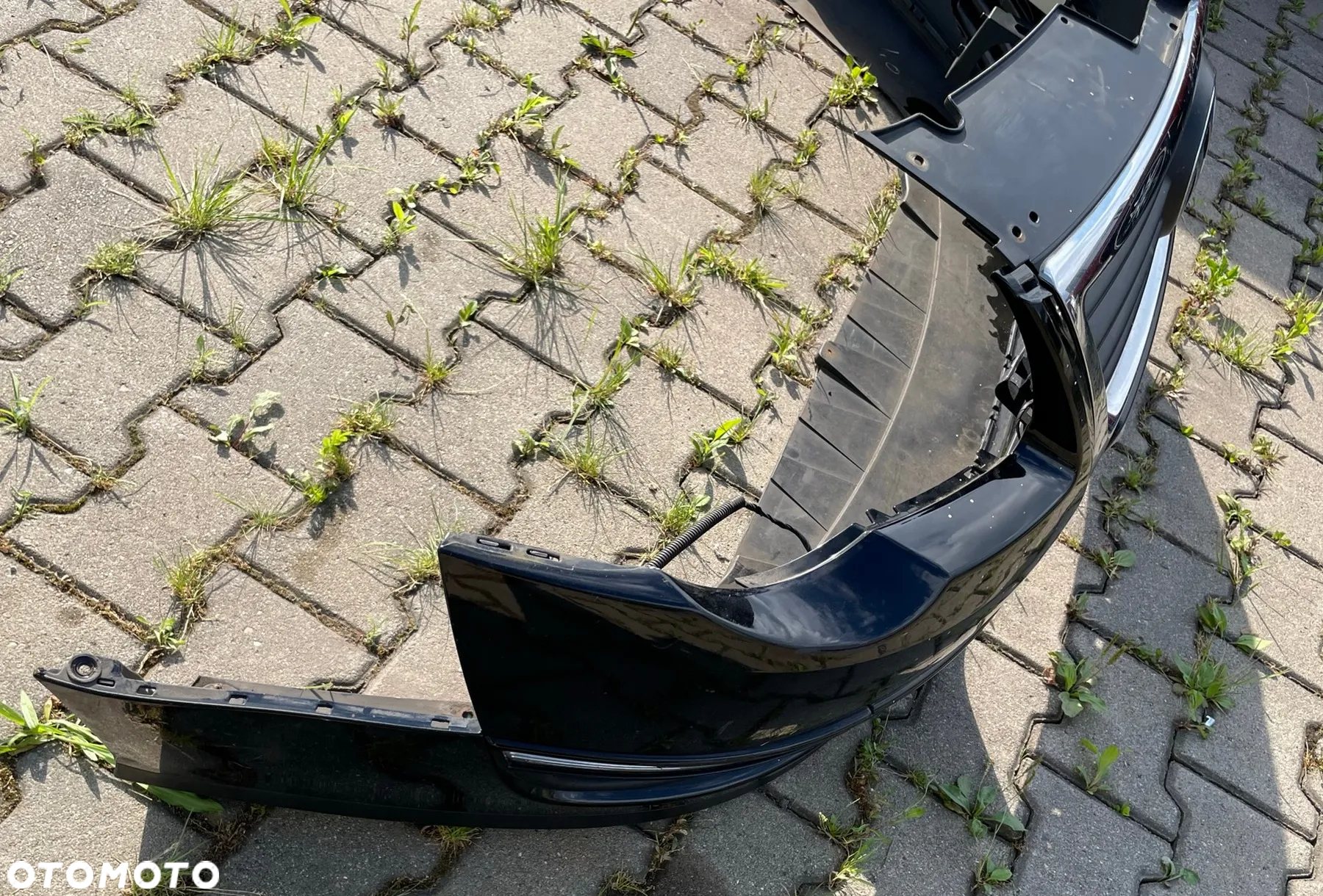 VW Passat B6 3C 3C0 zderzak przód przedni grill atrapa - 4
