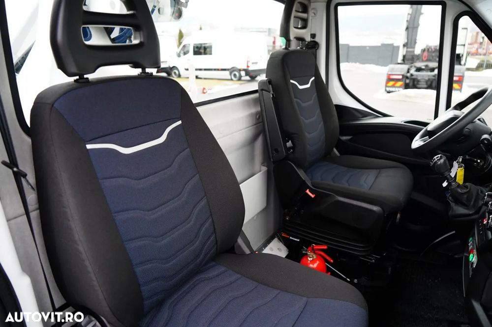 Iveco DAILY 35-140 / AUTOPLATFORMĂ - 12,2 M / AUTOUTILITARĂ CU NACELĂ / FRANCE ELEVATEUR 141 TLE / 4 STABILIZATOARE / CUTIE DE VITEZE MANUALĂ / IMPORTAT - 36