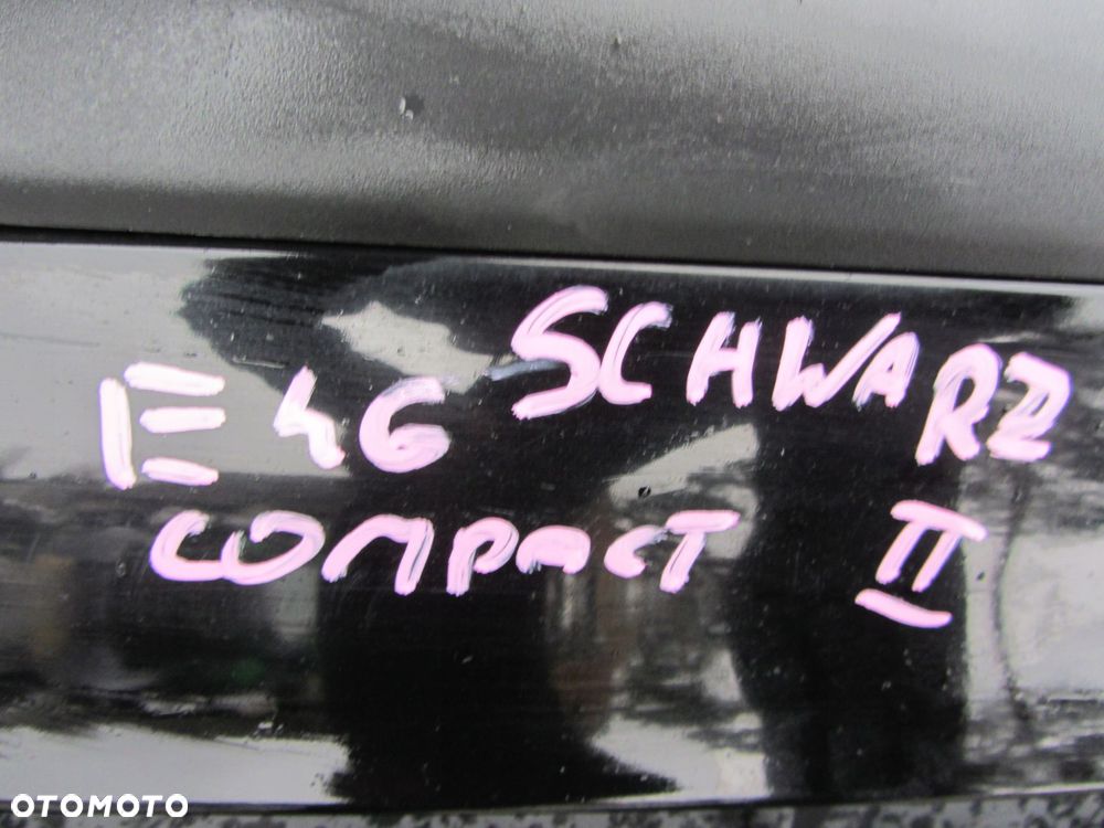 zderzak przód bmw e46 compact schwarz 2 - 6