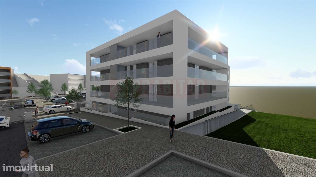 Apartamento T3 Novo | junto à Solum | Terraço 63m² | Construção Premiu - Grande imagem: 2/10