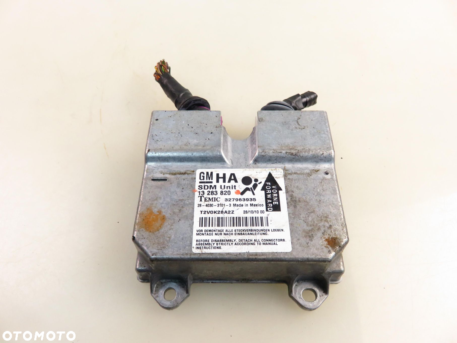MODUŁ AIRBAG OPEL CORSA D (S07) 13283820 - 7