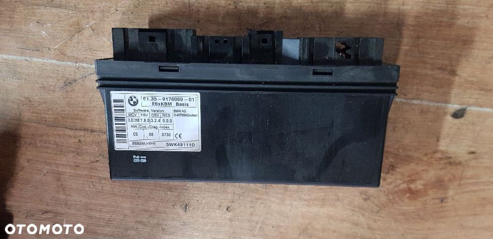 BMW E60 MODUŁ KOMFORTU 9176069 - 1