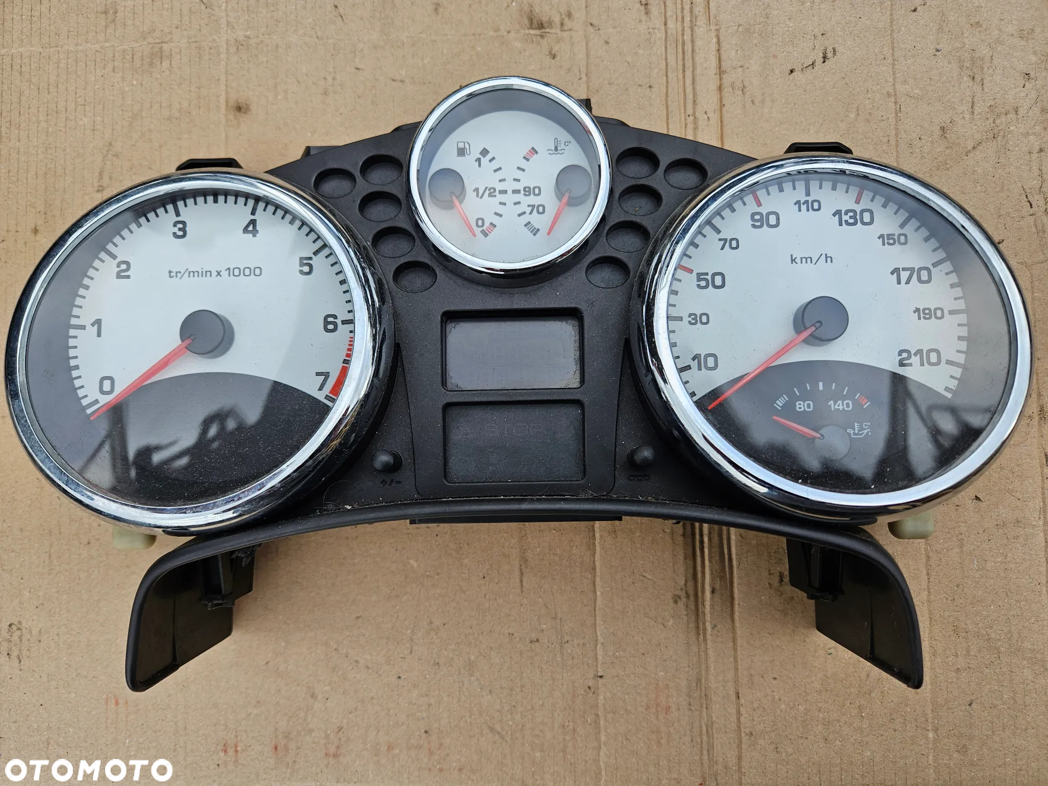 Peugeot 207 1.4 1.6 B zegar licznik 9662904080 - 4