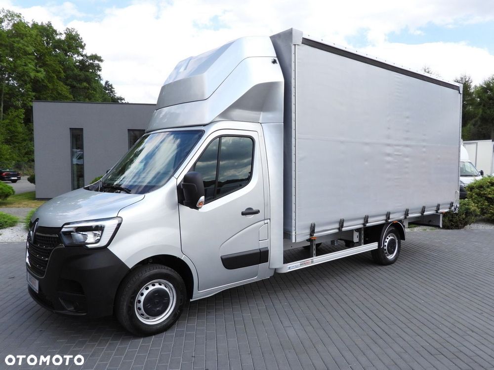 Renault MASTER PLANDEKA 10 PALET TEMPOMAT NAWIGACJA LEDY PNEUMATYKA KLIMATYZACJA  165KM - 19