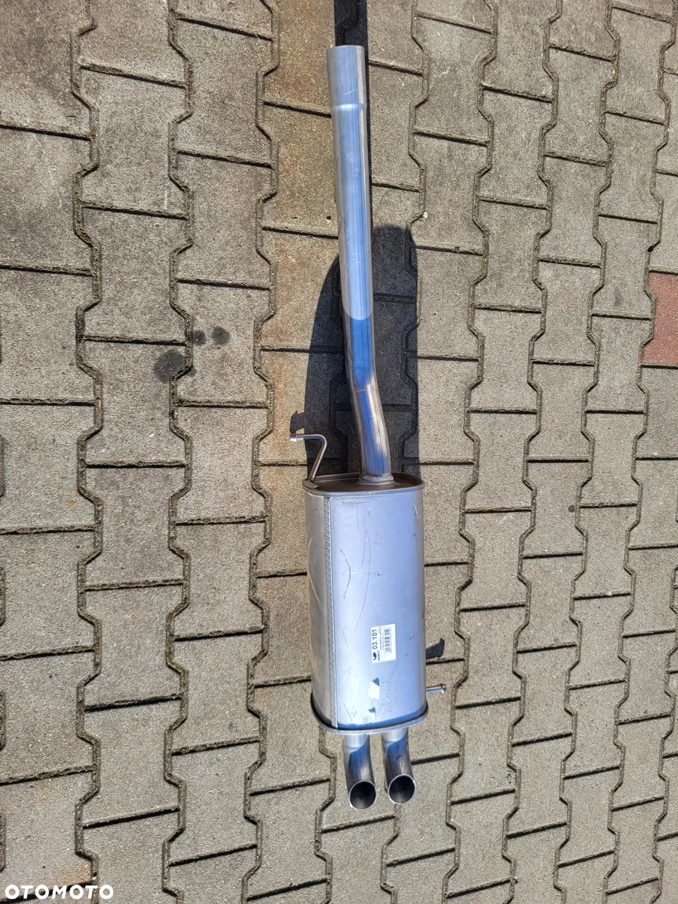 Tłumik tylny  końcowy VW CADDY III 1.9D 04.04-08.10 - 1