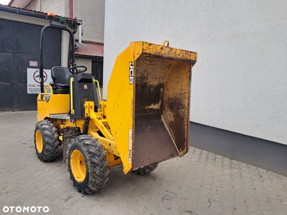 JCB 1T-2 Wozidło budowlane * Wysoki wysyp * 4x4 * hydrostat * Przegubowe * prod. Lipiec 2021 * 600 MTH*  silnik Perkins 3 cylindry 22KM *  szerokie opony 80% Terex HD1000 * Thwaites 1 ton * Ausa D85 AHA Wacker Neuson 1001 HIGH TIP Terenowe do wąskich przestrzeni 110cm całe w oryginale ładne zwinne 1 2 3 6 9 tony - 10