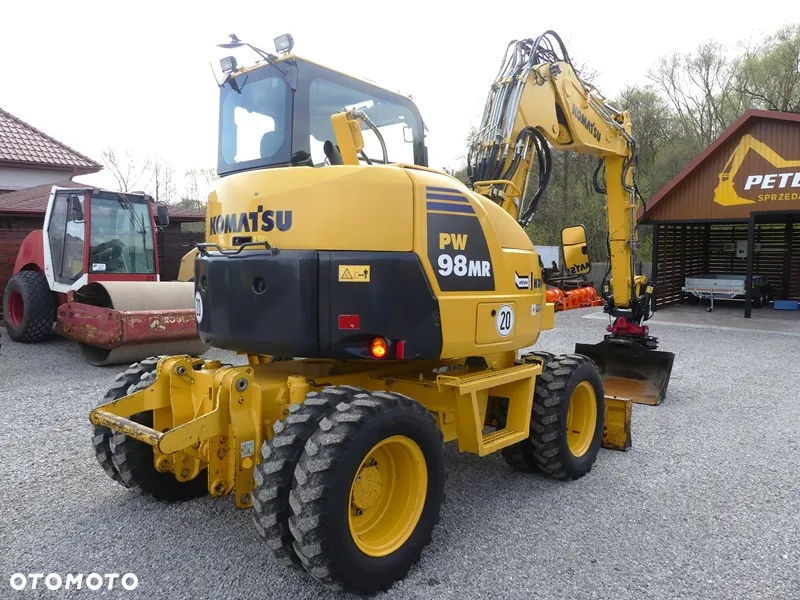 Komatsu PW98MR-8 ROTOTILT ZE SZCZYPCAMI / Z Niemiec // - 3