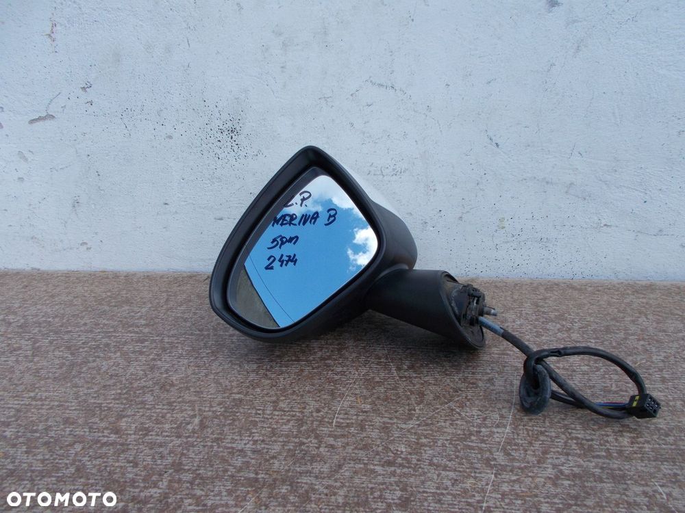 OPEL MERIVA B 09-17 LUSTERKO LEWE Z474 EUROPA 5 PIN - 1