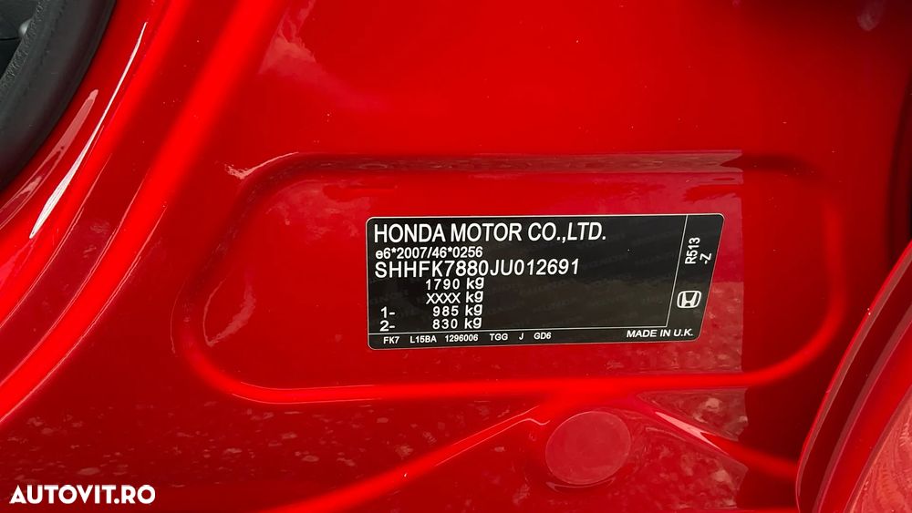 Honda Civic 1.5 VTEC Turbo CVT Sport Plus - 40