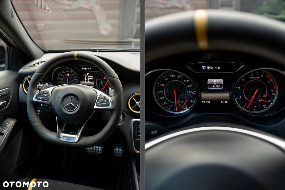 Mercedes-Benz Klasa A AMG 45 4Matic AMG Speedshift 7G-DCT Yellow Night Edition - 30