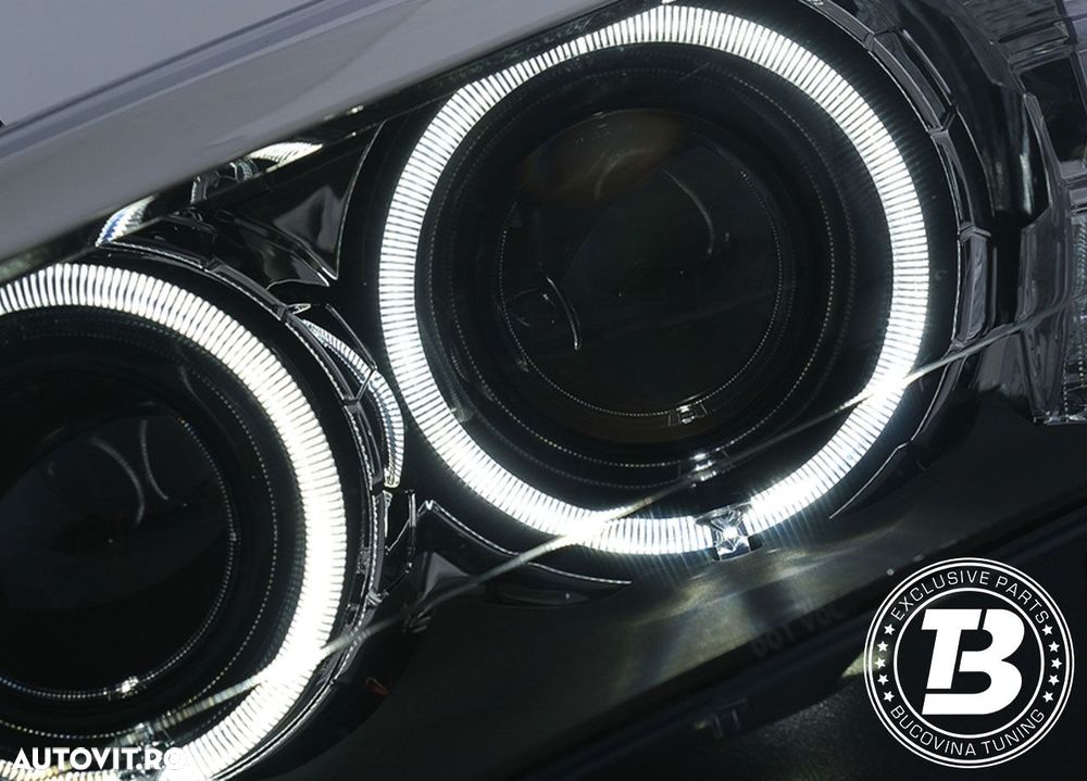 Faruri Angel Eyes compatibile cu BMW X3 F25 - 4