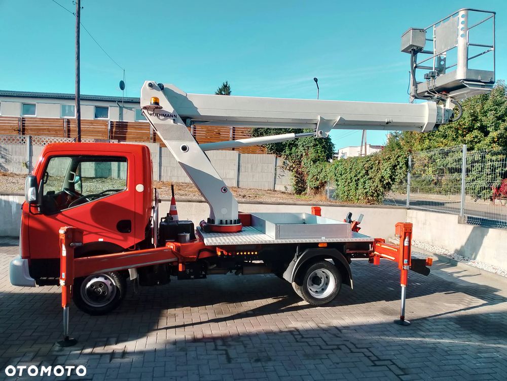 Nissan Podnośnik Koszowy Zwyżka Ruthmann TB220.2 22 metry 14 w Bok Jak Wumag Gsr Multitel - 26